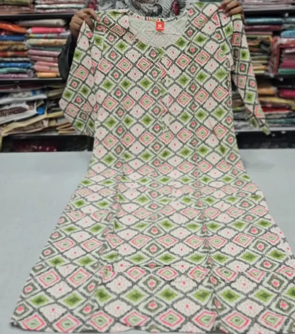 Premium Liva Certified Rayon Straight Kurti with Side Cut |SD65